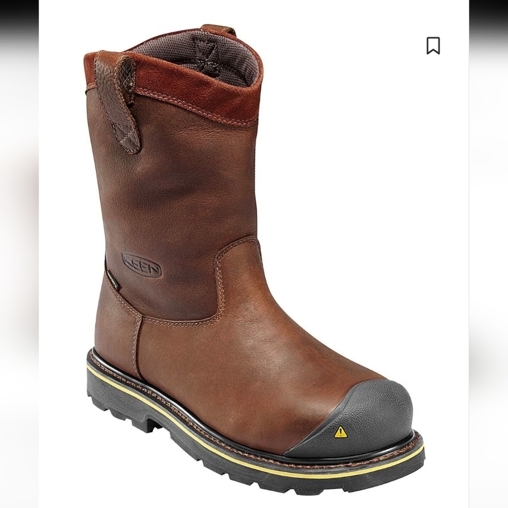 KEEN Utility Men's Dallas Wellington Waterproof Steel Toe Work Boot Size 13
